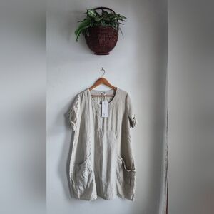 KAKTUS linen NWT dress